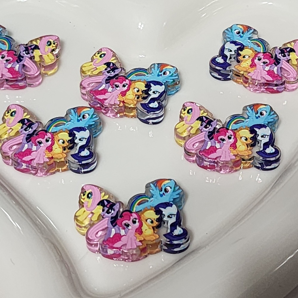 Horse Beads 2 Pcs Focal Bead Beaded Pen Jewelry Making Charms Acrylic Pony